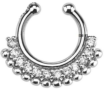 FAKE KLIPS DO NOSA SEPTUM BEZ PREBIJANIA