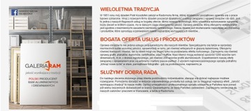 PLEXI ANTYFRAME 60x90 90x60см ПЛАН ИЗОБРАЖЕНИЯ белый СТОРОНЫ