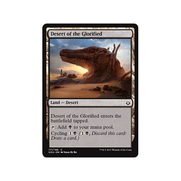 MTG 2x Desert of the Glorified