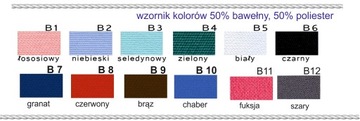 FARTUCH BLUZA medyczny/kosmetyczny BAWEŁNA r. XXL