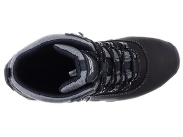 WOJAS buty TREKKING 9600-91 czarne skóra 39