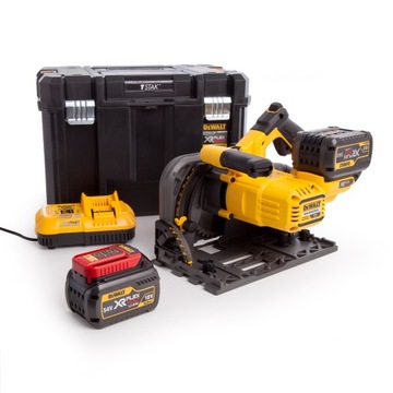 РЕЗКА DEWALT 54V 2x6AH TSTAK DCS520T2 + RAIL DWS5022 Розетка 150CM