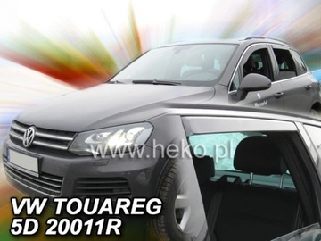 VW TOUAREG 2 II 5D 2010-2018r OWIEWKI DRZWI HEKO