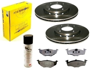tarcze klocki VW POLO 6N 96-01 PRZÓD WENTYE 239mm