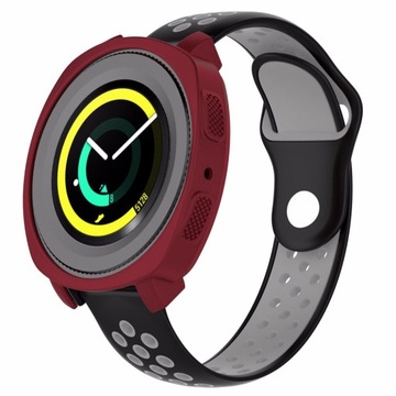 CZERWONE GUMOWE ETUI DO SAMSUNG GEAR SPORT