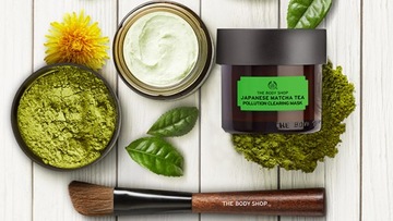 THE BODY SHOP JAPANESE MATCHA TEA MASK Очищающая маска