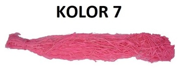 RAFIA NATURALNA DEKORACYJNA 18 KOLORÓW 100G HIT