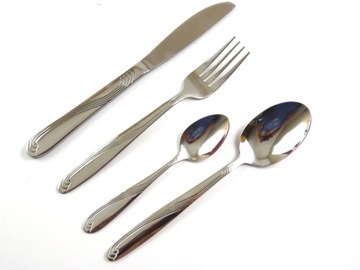 фото ориг. №2, Cutlery set 24 elements glossy silver в brilliance for 6 places