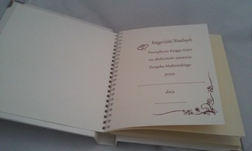 Ślub Księga Gości nr.AH1172