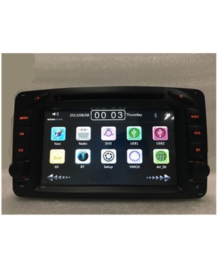 Radio Android dvd GPS MERCEDES CLK/W209/W203/W208