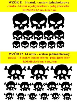 naklejki na rower kwiatki kropki gwiazdki różn wzo