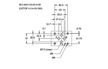 Электромагнитный клапан, распределитель 3WE6D DG4V NG6 CETOP3 12V