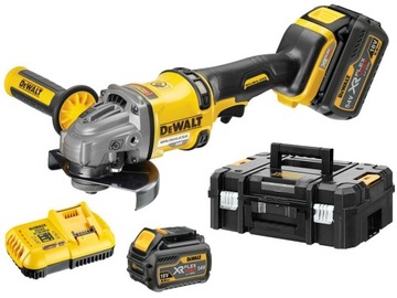 УГЛОВАЯ ШЛИФОВАЛЬНАЯ МАШИНА DEWALT DCG414N XR 54 В 125 ММ + 2x6AH