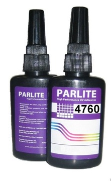 KLEJ UV PARLITE 4760 szkło metal plastik wysoka lepkość 50ml gęsty