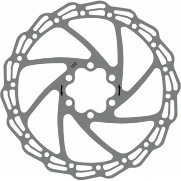 Tarcza ALHONGA DXR06 140mm 90g XC MTB SZOSA