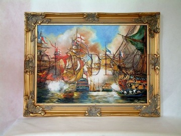 bitwa obraz TRAFALGAR___ TURNER___ kopia 50x70__