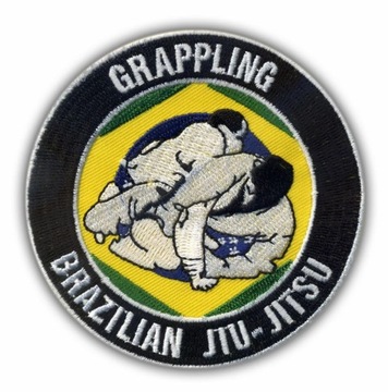 Naszywka haftowana - Grappling Brazilian Jiu-Jitsu
