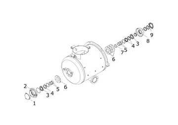 Корпус заднего подшипника Putzmeister Brinkmann оригинал