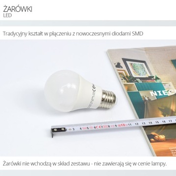 ŻYRANDOL LAMPA NOWOCZESNA 261-3 3PŁ LOFT BLACK