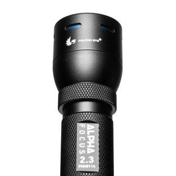 Mocna latarka klasyczna akumulatorowa Falcon Eye 500 lm LED