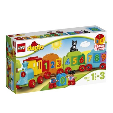 LEGO DUPLO POCIĄG Z CYFERKAMI 10847 -CompOffice-