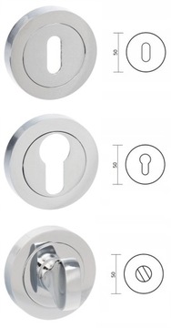 фото ориг. №2, Handle tara socket round chrome/ orange