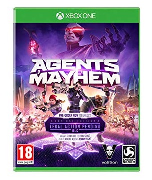 AGENTS OF MAYHEM + DLC D1 PL XBOX NOWA FOLIA