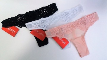 DOREANSE: STRINGI siateczka cyrkonie 6149 :S: PINK