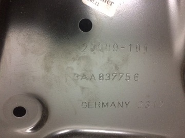 MECHANIZMUS OKNO VW PASSAT B7 PRAVÝ PŘEDNÍ