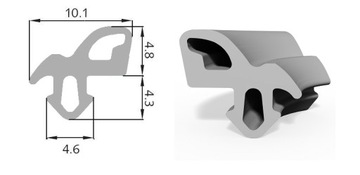 СЕРЫЕ оконные уплотнители ALUPLAST