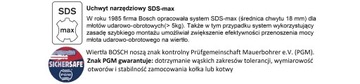 СВЕРЛА БЕЗПЫЛИ BOSCH SDS-MAX-9 SPEEDCLEAN 25x400x620 мм