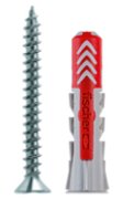 FISCHER KOŁEK KOŁKI DUOPOWER 8x40S Z WKRĘTEM 50szt