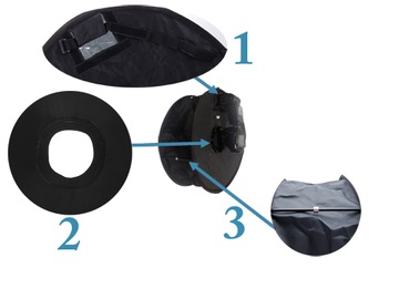 ДИФФУЗОР RING ROUND FLASH REPORTER 45 см RFS45