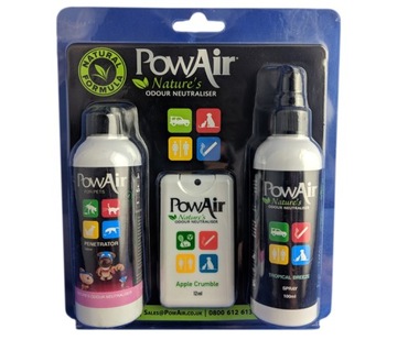 Neutralizator zapachów PowAir - Zestaw Podróżnika
