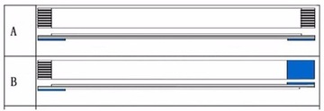 Лента FPC FFC 12пин 12п 0,5 150 мм тип Б
