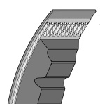 Зубчатый ремень AVX 10x1150 La Optibelt