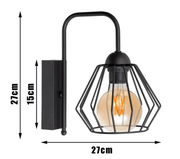 НАСТЕННЫЙ СВЕТИЛЬНИК LOFT EDISON, BRILLIANT RETRO WIRE