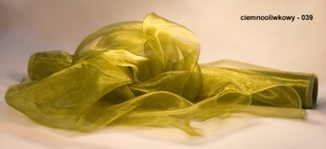 ORGANZA ORGANTYNA NA FIRANY FIRANKI TIUL 48cm/9m !