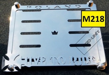 Ramka pod rejestrację na motocykl Junak SFM SHL do tablic rejestracyjnych