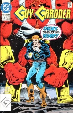 GUY GARDNER # 3 - 1992 - KOMIKS USA - 9.4