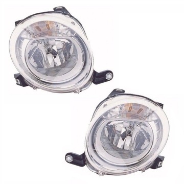 NOWA Lampa reflektor LEWY PRAWY Fiat 500 07-14
