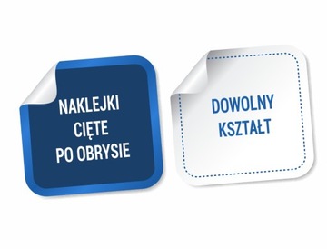 NAKLEJKI FOLIA CIĘCIE PO OBRYSIE 1m2 + LAMINAT