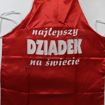 FARTUCH NAJLEPSZY DZIADEK prezent dzień dziadka
