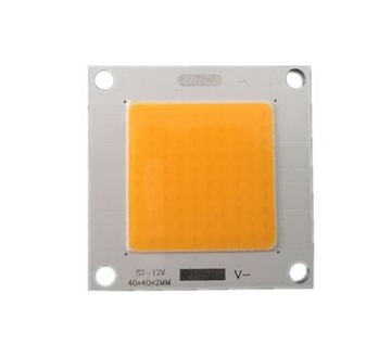 ŻÓŁTA DIODA LED COB 50W 12-14,5V MEGA MOC HIT