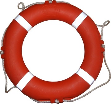 Koło ratunkowe Aqua Sport ATEST certyfikat 71cm 2,5kg EC MED
