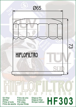 MEIWA MIW H1013 (HF303) Filtr oleju do / GL / VT / CB / CBR / VFR / INNE