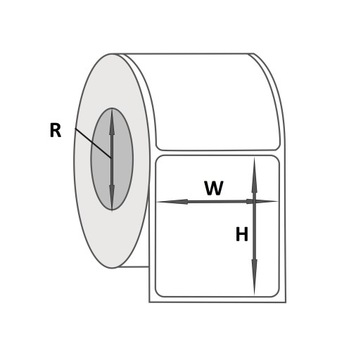 STRONG Термотрансферные этикетки 55x30 / Оптом - 6,95 зл.