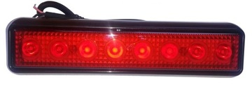 LAMPA LED STOP 8 LED SMD czerwona 12/24v 20x5cm