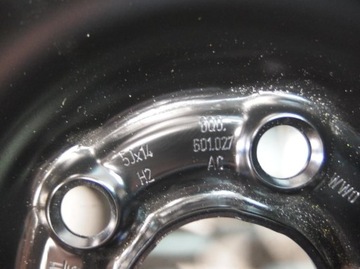 VW SKODA СТАЛЬНОЙ ДИСОК 14 ДЮЙМОВ НОВЫЙ 6Q0601027AC
