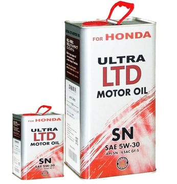 Olej HONDA 5w30 SN 5L dedykowany